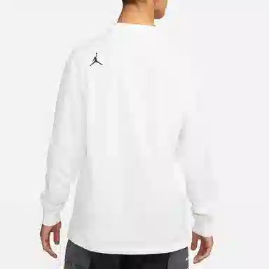 Jordan Long Sleeve T-Shirt White