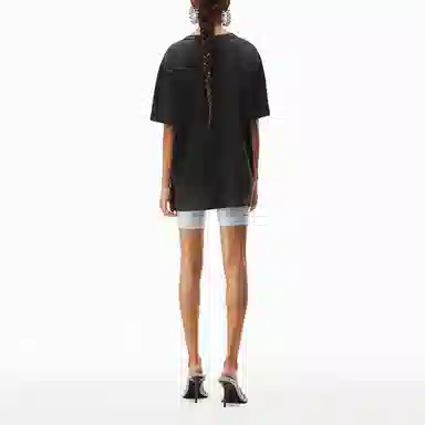 Alexander Wang SS22 Black T-Shirt