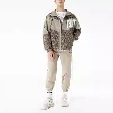 Boy London Logo Jacket Khaki