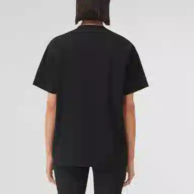 Burberry SS22 Letter Print T-Shirt Black