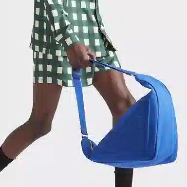 Prada Triangle Cobalt Blue