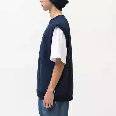 WTAPS Knitted Vest Blue