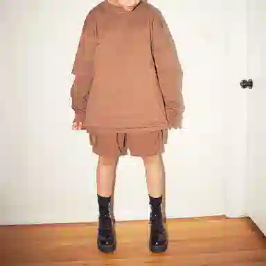 Drew House Cargo Sweatshort Brown