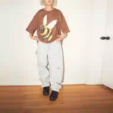 Drew House Bizzy SS Tee Brown