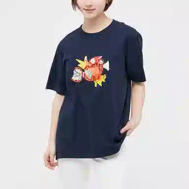 UNIQLO x Pokémon Anime Print Tee Navy