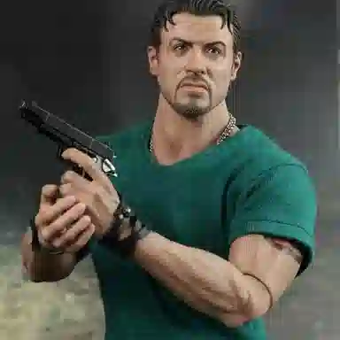 Hot Toys 16 mms 138 barney ross 30cm