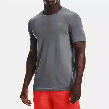 Under Armour RUSH Pullover Tee Grey