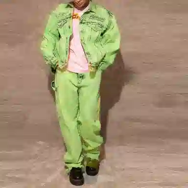 Drew House Carpenter Jean Painted Lime