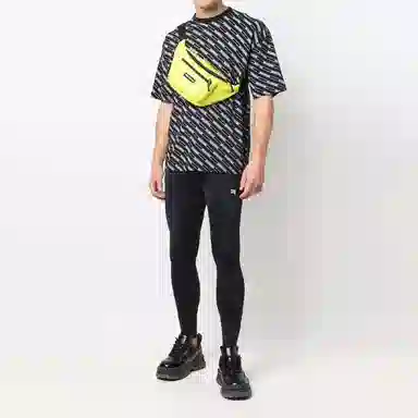 Balenciaga SS22 Logo Leggings Black