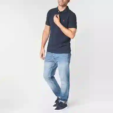 Timberland Polo Shirt Deep Sapphire Blue