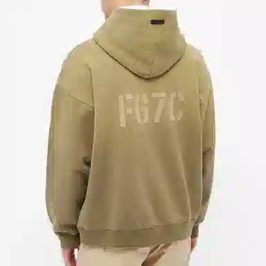 Fear of God FG7C Hoodie Vintage Army Logo
