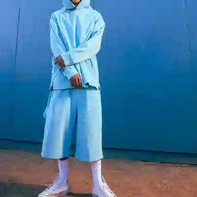 Drew House Corduroy Carpenter Short Pacific Blue