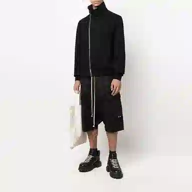 Rick Owens SS22 Black Shorts