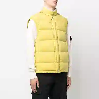 Stone Island FW22 Lemon Yellow Vest