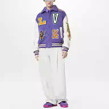 Louis Vuitton FW22 Varsity Jacket