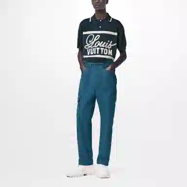 Louis Vuitton FW22 Polo Blue
