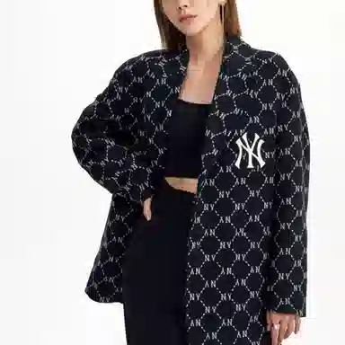 MLB Logo Blazer Black