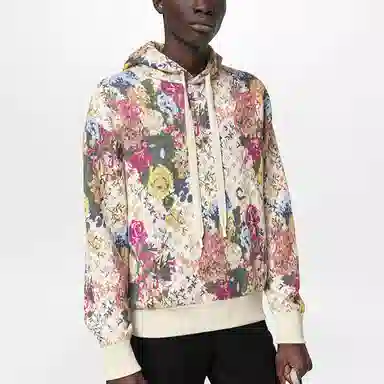 Louis Vuitton FW22 Jacquard Hoodie Pink
