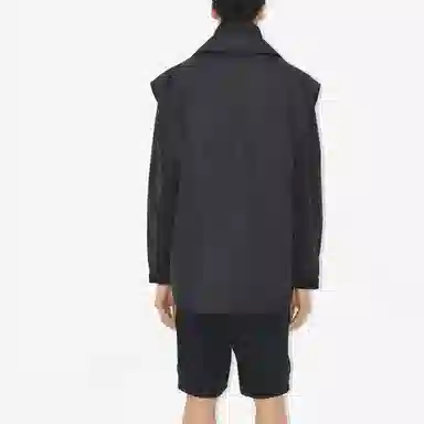 Burberry SS23 Logo Cotton Shorts Black