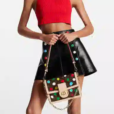 LOUIS VUITTON x Yayoi Kusama Dauphine