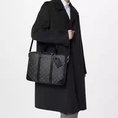 Louis Vuitton Briefcase Black/Grey