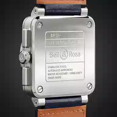 BELL ROSS 03 100 42mm BR0394-BLU-STSCA