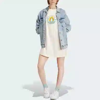 adidas originals Tee Dress Logo