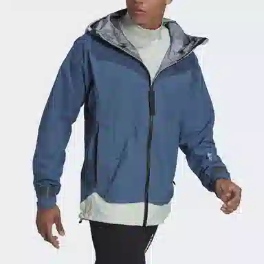 adidas Terrex Myshelter Gore-Tex Active Rain Jacket Blue