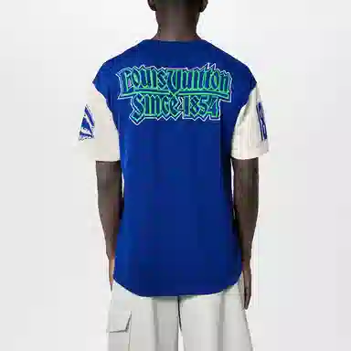 Louis Vuitton FW23 Logo T-Shirt Blue