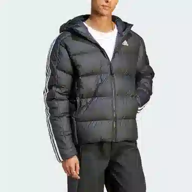 adidas Essentials Midweight Down Hooded Jacket 600