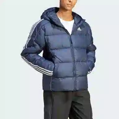 adidas Essentials Midweight Down Hooded Jacket