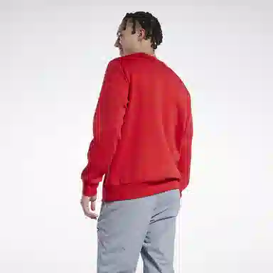 Reebok Pullover Sweatshirt Red