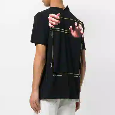 OFF-WHITE Magic Hand Short Sleeve Tee Black