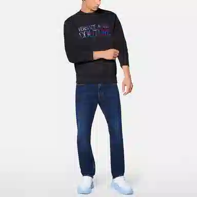 Versace Jeans Couture SS21 Black Sweatshirt
