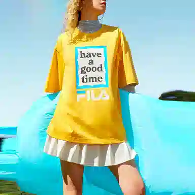 FILA x have a good time logo T