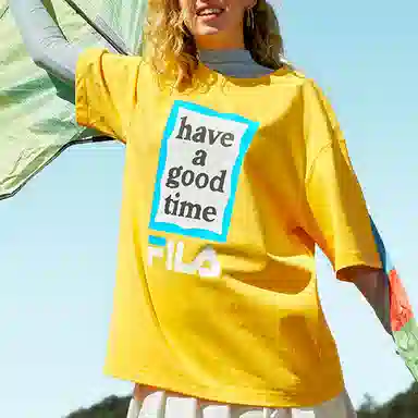 FILA x have a good time logo T