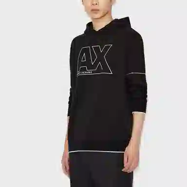 Armani Exchange Hoodie Black