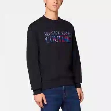 Versace Jeans Couture SS21 Black Sweatshirt