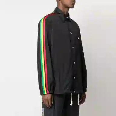 Palm Angels SS21 Logo Jacket Black