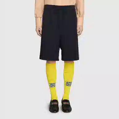 GUCCI FW21 GG Jacquard Bermuda Shorts Black