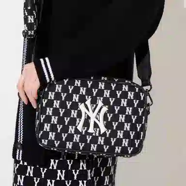 MLB Monogram Camera Bag Black