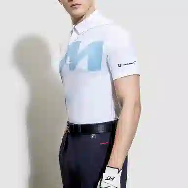 FILA x McLaren SS23 Polo Shirt White