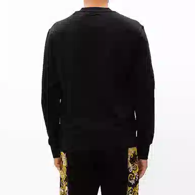 Versace Jeans Couture Logo Sweatshirt Black