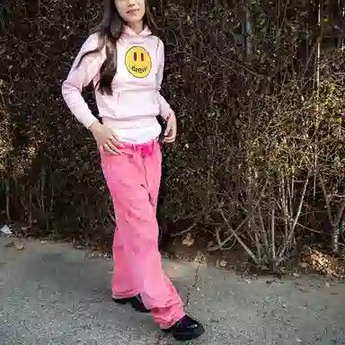 Drew House Corduroy Carpenter Pant Hot Pink