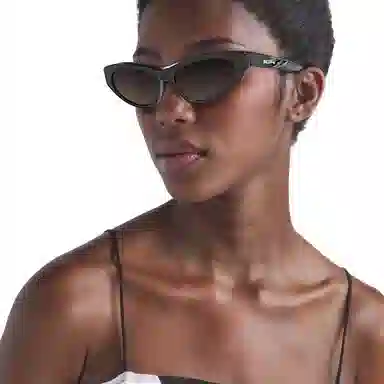 Balenciaga Cat Eye Logo Sunglasses