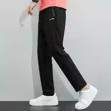 贵人鸟 纯色中腰直筒休闲裤 男款