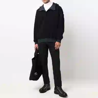 Stone Island Ghost Pieces Hoodie Navy