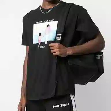 Supreme Heaven and Earth Tee Black