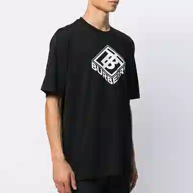 Burberry Logo Graphic Cotton Tshirt T