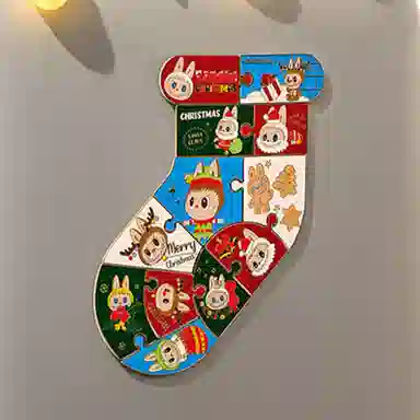 POP MART LABUBU Christmas Fridge Magnet Blind Box